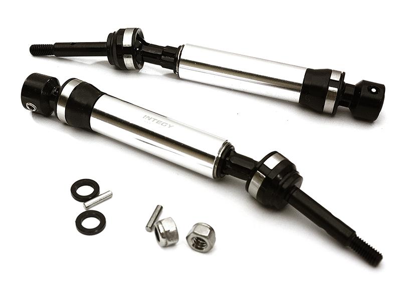 T8564SILVER XHD Rear Universal Drive Shaft (2) for Traxxas 1/10 Slash & Stampede 4X4 6852X - Image 1