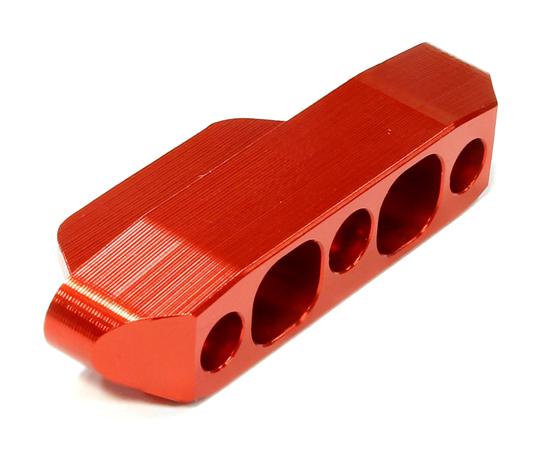T8578RED Billet Machined Rear Arm Brace for 1/10 Stampede 4X4 6777 - Image 1