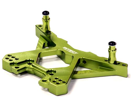 T8582GREEN Billet Machined Rear Shock Tower for 1/10 Stampede 4X4 & Slash 4X4 6838 - Image 1