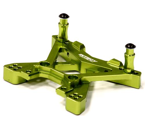 T8583GREEN Billet Machined Front Shock Tower for 1/10 Stampede 4X4 & Slash 4X4 6839 - Image 1