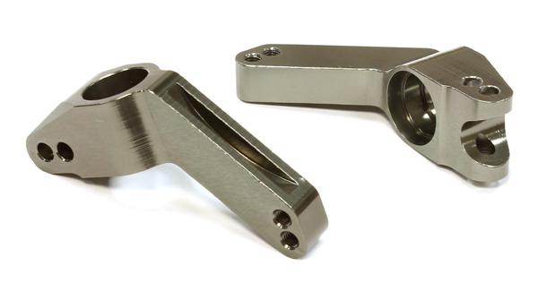 T8584GREY Machined Rear Hub Carriers for 1/10 Stampede 4X4, Slash 4X4 & Rustler 4X4 1952 - Image 1
