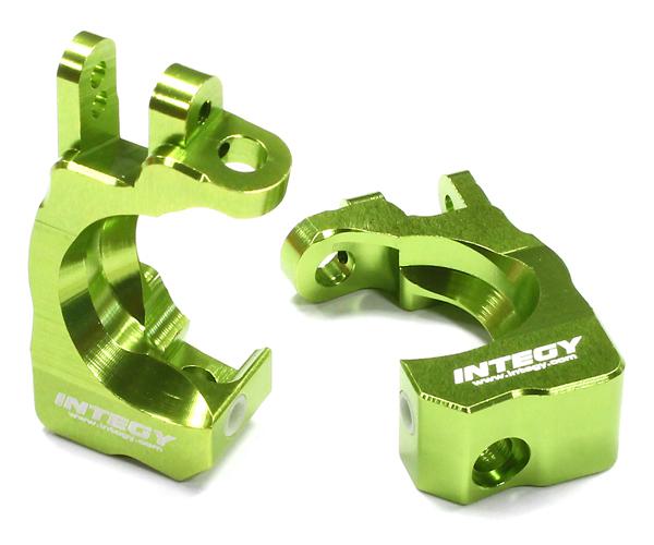 T8591GREEN Machined T3 Caster Blocks for 1/10 Stampede 4X4, Slash 4X4 & Rustler 4X4 6832 - Image 1