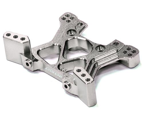 T8592SILVER Billet Machined T2 Front Shock Tower for 1/10 Stampede 4X4 & Slash 4X4 6839 - Image 1