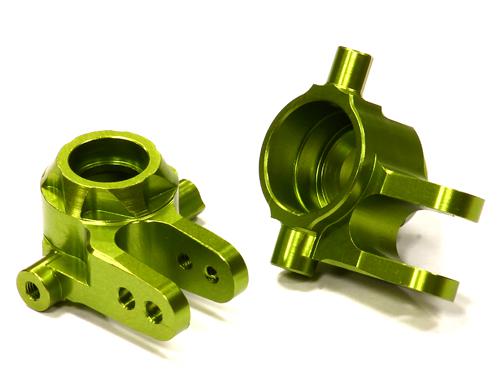 T8594GREEN Machined T2 Steering Blocks for 1/10 Stampede 4X4, Slash 4X4 & Rustler 4X4 6837 - Image 1