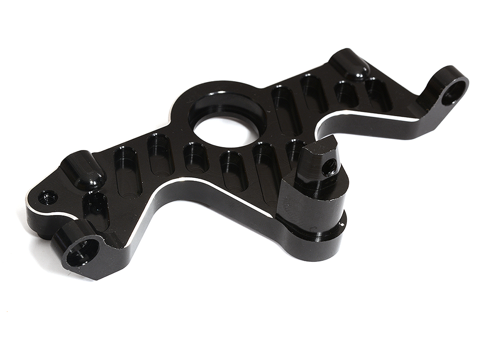 T8599BLACK Machined T2 Motor Mount Block for 1/10 Stampede 4X4 & Slash 4X4 (non-LCG) 6860 - Image 1