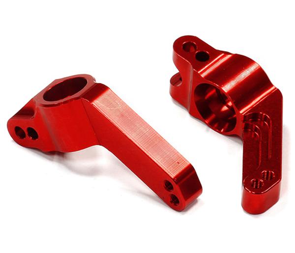 T8630RED Machined T2 Rear Hub Carriers for 1/10 Stampede 4X4 Slash 4X4 & Rustler 4X4 1952 - Image 1