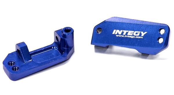 T8639BLUE Machined T3 Caster Blocks for 1/10 Rustler 2WD, Stampede 2WD, Slash 2WD 3632 - Image 1