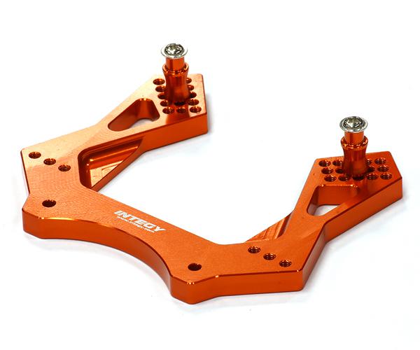 T8643ORANGE Billet Machined T3 Front Shock Tower for 1/10 Stampede 2WD/Slash 2WD 3639 - Image 1