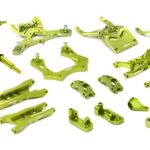 Green Complete Billet Machined Suspension Upgrade Kit for 1/10 Stampede 2WD
