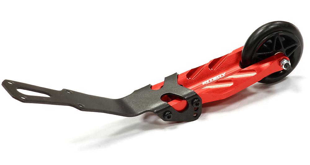 T8653RED Billet Machined Wheelie Bar for Traxxas 1/10 Stampede 4X4 - Image 1