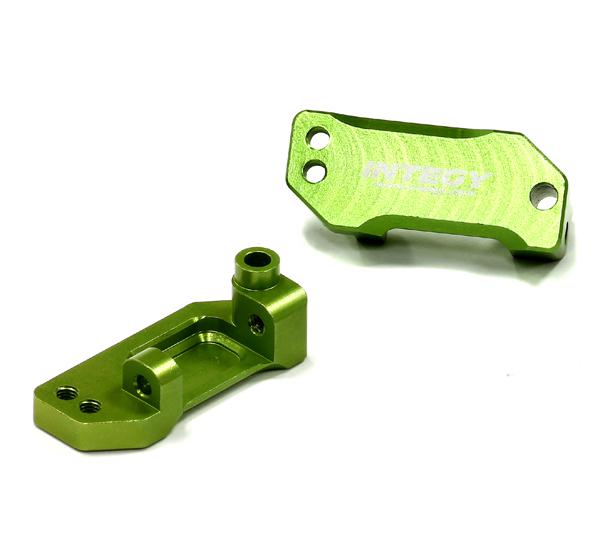T8654GREEN Billet Machined Alloy Caster Blocks for Traxxas 1/10 Bandit 2432 - Image 1