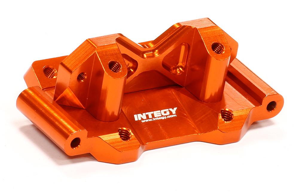 T8657ORANGE Billet Machined Alloy Front Bulkhead for Traxxas 1/10 Bandit - Image 1