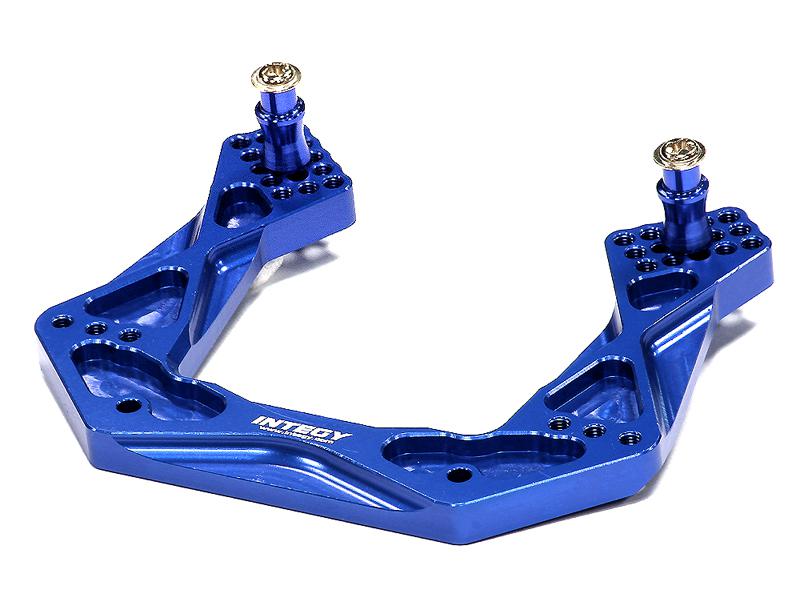 T8658BLUE Billet Machined Front Shock Tower for Traxxas 1/10 Bandit 3639 - Image 1
