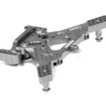 Billet Machined Grey Rear Shock Tower Upgrade for Traxxas 1/10 Bandit