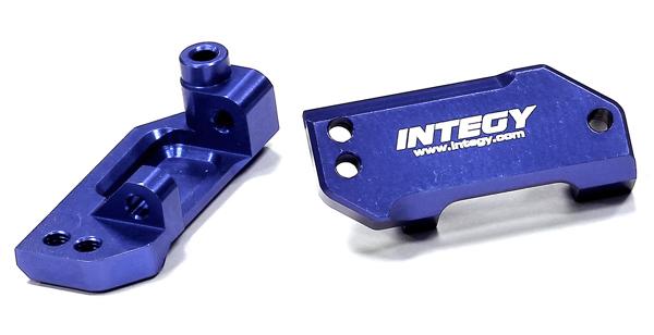 T8663BLUE Billet Machined Front Caster Blocks for Traxxas 1/10 Slash 2WD 3632 - Image 1