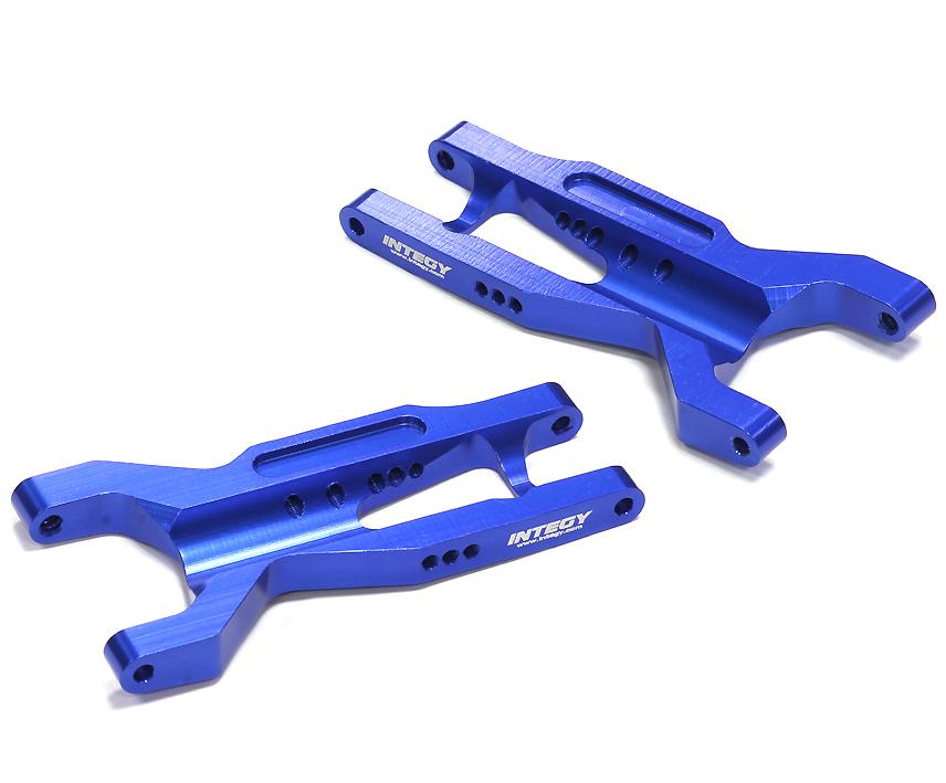 T8669BLUE Billet Machined Rear Suspension Arms for Traxxas 1/10 Slash 2WD 2555 - Image 1