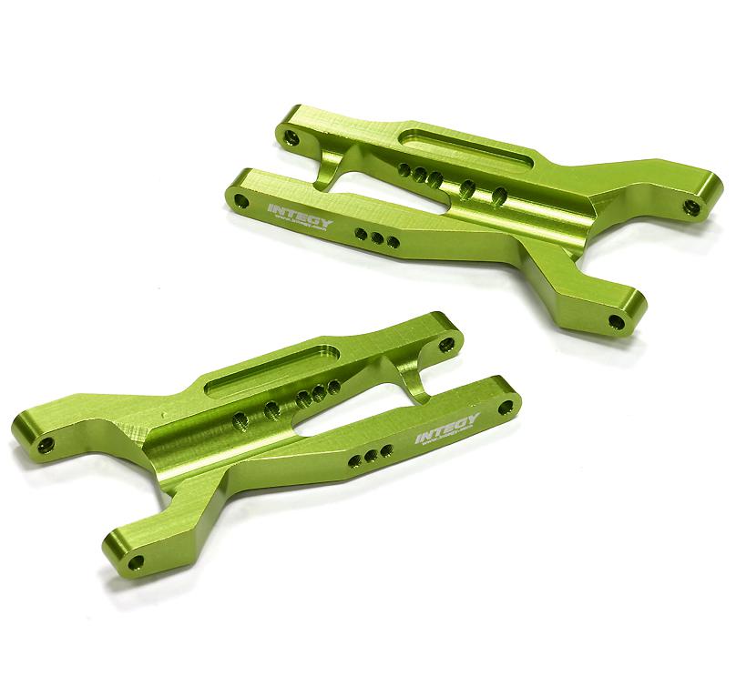 T8669GREEN Billet Machined Rear Suspension Arms for Traxxas 1/10 Slash 2WD 2555 - Image 1