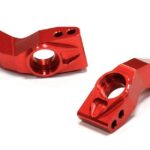 Billet Machined Rear Hub Carriers for Traxxas 1/10 Slash 2WD - Red 3752