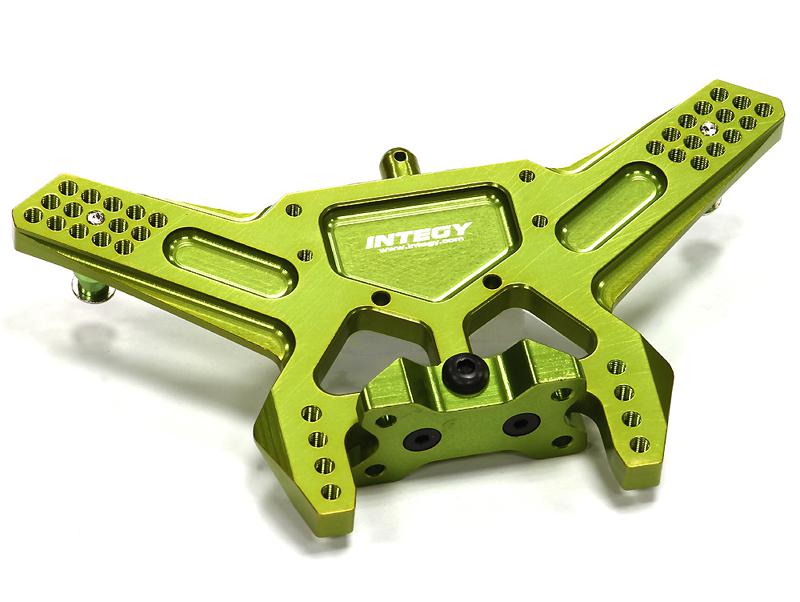 T8672GREEN Billet Machined Rear Shock Tower for Traxxas 1/10 Slash 2WD 3638 - Image 1