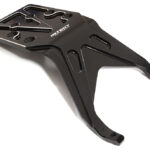 Black Billet Machined Rear Skid Plate for Traxxas 1/10 Slash 2WD (non-LCG) 5837