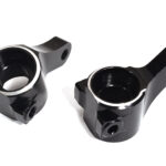 Black Billet Machined Steering Knuckles Upgrade for Traxxas 1/10 Slash 2WD 3654