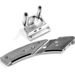 Silver Billet Machined Rear Anti-Bending Plate for HPI Ken Block WR8 Flux