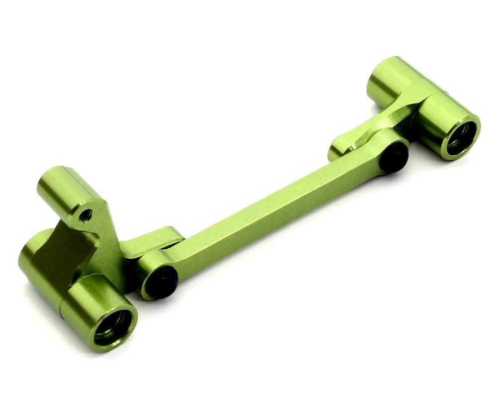T8682GREEN Billet Machined Steering Bellcrank for HPI WR8, Bullet MT & Bullet ST - Image 1