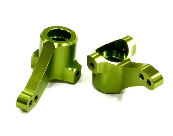 T8686GREEN Green Billet Machined Steering Knuckles for HPI Ken Block WR8 3.0 - Image 1