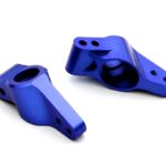 Blue Billet Machined Rear Hub Carriers for HPI Ken Block WR8 3.0