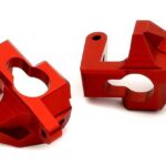 Red Billet Machined Caster Blocks for HPI Ken Block WR8 3.0