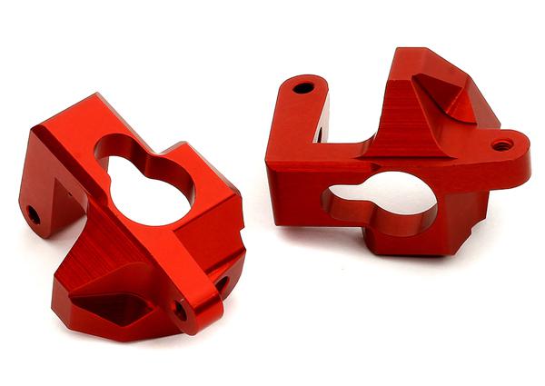 T8688RED Red Billet Machined Caster Blocks for HPI Ken Block WR8 3.0 - Image 1