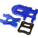 Blue Billet Machined Motor Mount for HPI 1/10 Scale Bullet MT & Bullet ST
