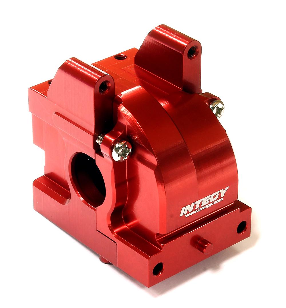 T8694RED Billet Machined Gearbox for HPI 1/10 Bullet MT & Bullet ST - Red - Image 1