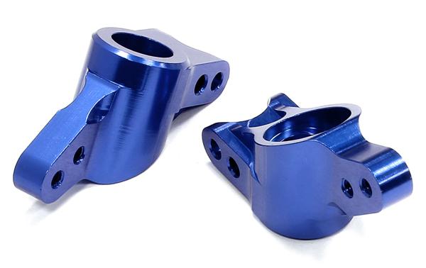 T8699BLUE Billet Machined Rear Hub Carriers for HPI 1/10 Bullet MT & Bullet ST - Image 1