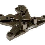 Grey Billet Machined Shock Tower for HPI 1/10 Scale Bullet MT & Bullet ST