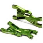 Green Billet Machined Front Lower Suspension Arms for Traxxas 1/10 Bandit 2531X