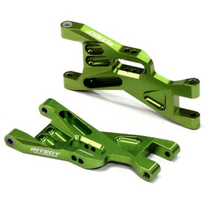 Green Billet Machined Front Lower Suspension Arms for Traxxas 1/10 Bandit 2531X