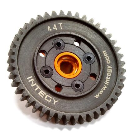 Billet Machined Heavy-Duty Spur Gear 44-Tooth for HPI Ken Block WR8 3.0 - Orange