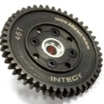 Billet Machined HD Spur Gear 46-Tooth for HPI Ken Block WR8 3.0 - Silver