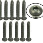 3Racing M3 x 18 Titanium Button Head Hex Socket - Self Tapping (10 Pcs)