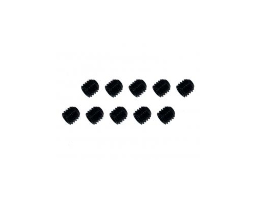 TS-SS303 3Racing Steel M3 x 3 Steel Set Screw in Black - Pack of 10 - Image 1
