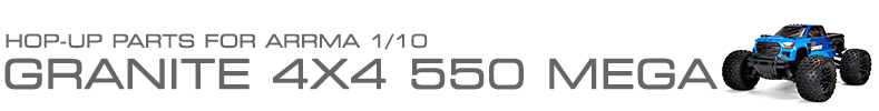1/10 Granite 4X4 550 Mega