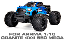 1/10 Granite 4X4 550 Mega