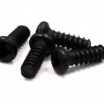 Round Head Self Tapping Hex Screw 2 X 6mm (4)